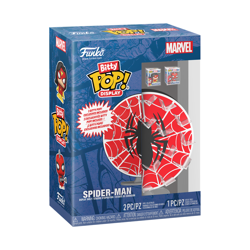 Funko Bitty Pop! Display Spider-Man Web Miniature Display Stand