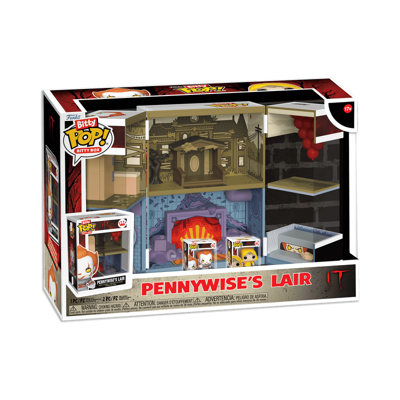 Funko Bitty Pop! Bitty Box Pennywise Lair Miniature Display Box - View 2