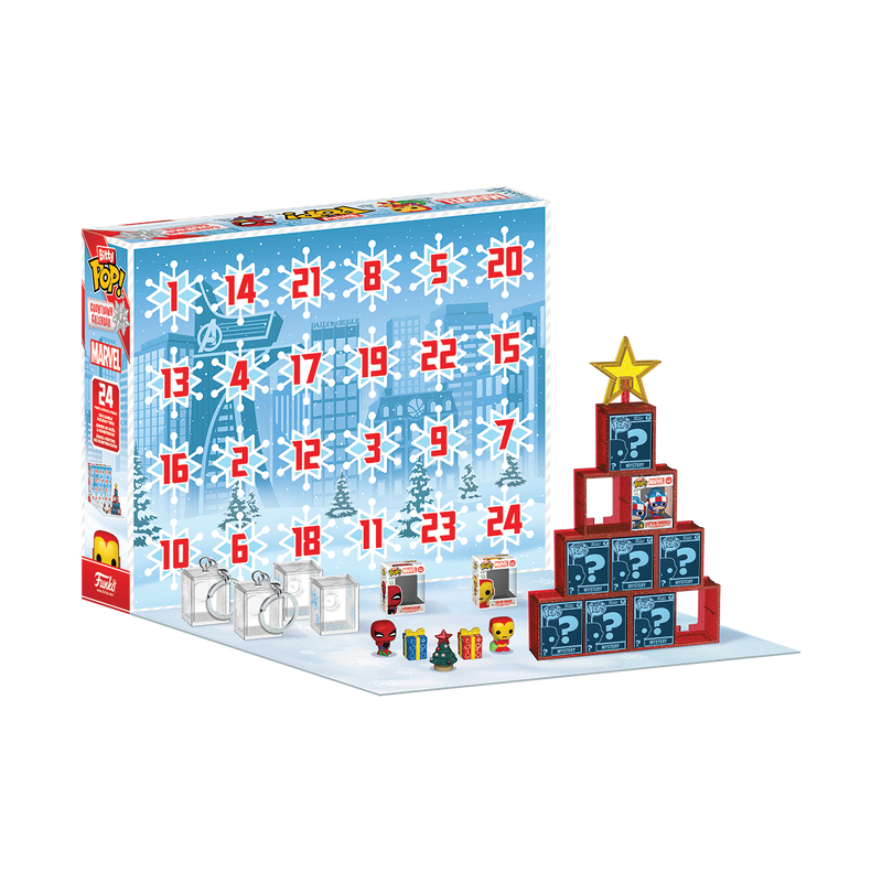 Funko Bitty Pop! Marvel Holiday Advent Calendar, Countdown Set