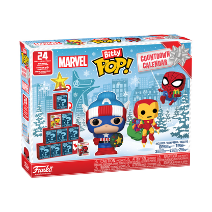 Funko Bitty Pop! Marvel Holiday Advent Calendar, Countdown Set - View 5