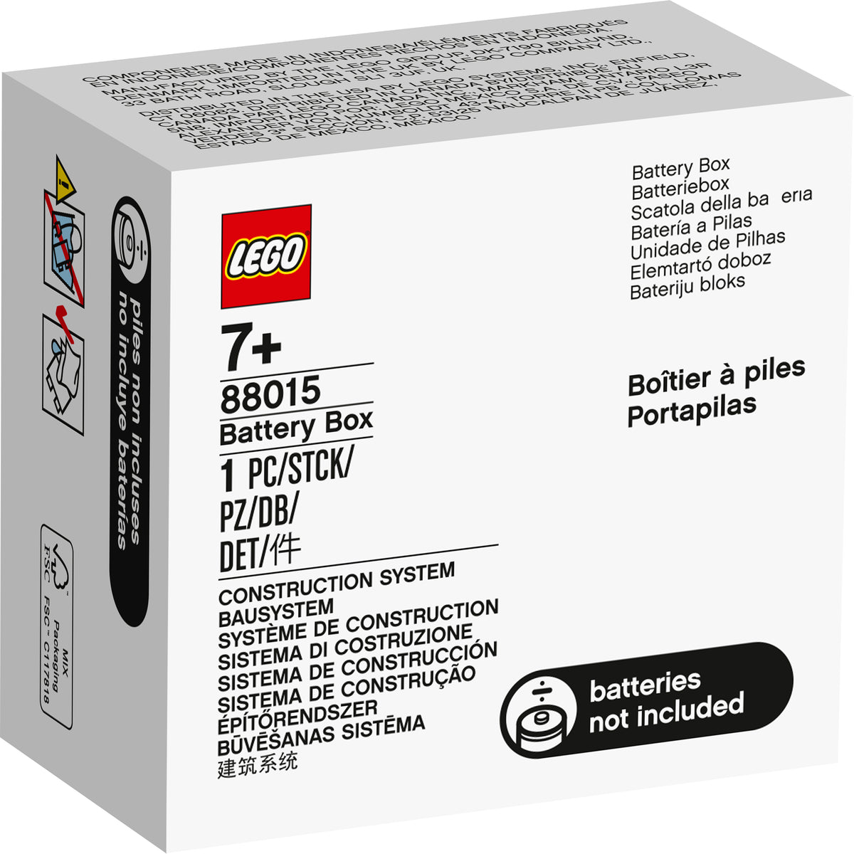 LEGO Powered UP Battery Box, 1-Piece Power Accessory for Ages 7+ - View 2