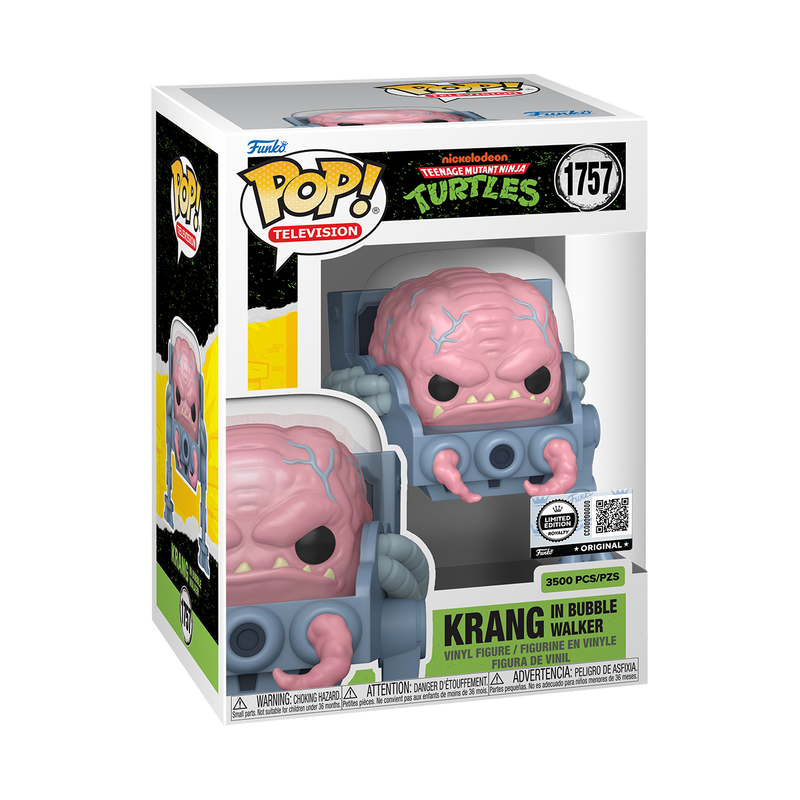 Funko Pop! Krang in Bubble Walker with Pop! Protector Vinyl Figure, 3.5-Inch - View 3