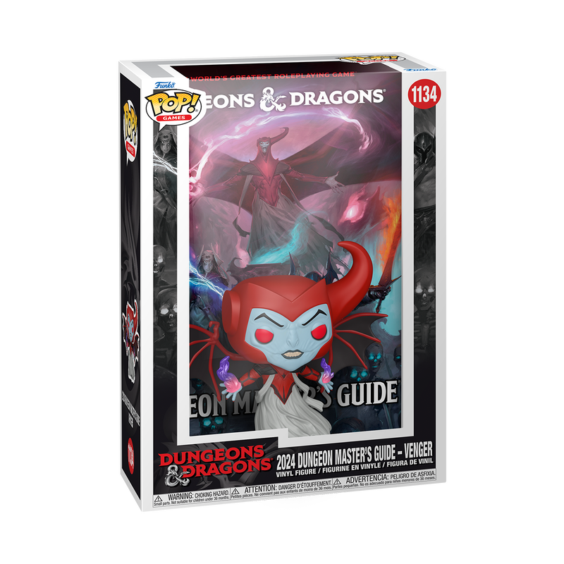 Funko Pop! Book Covers 2024 Dungeon Master's Guide Venger Vinyl Figure - View 2