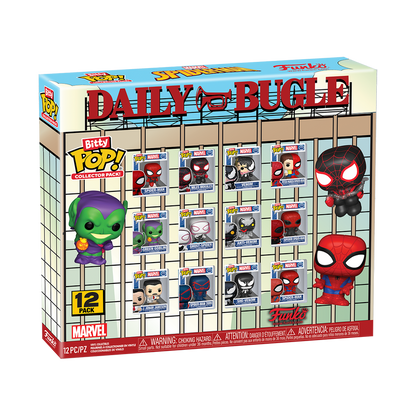 Funko Bitty Pop! Collector Pack Spider-Man 12-Pack Miniature Figures