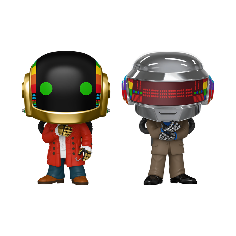 Funko Pop! Daft Punk Discovery Era 2-Pack Vinyl Figure Set, 4-Inch Collectibles