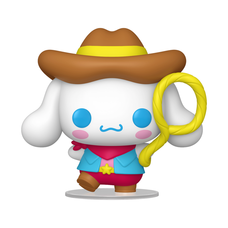 Funko Pop! Sanrio Cinnamoroll Cowboy with Pop! Protector Vinyl Figure