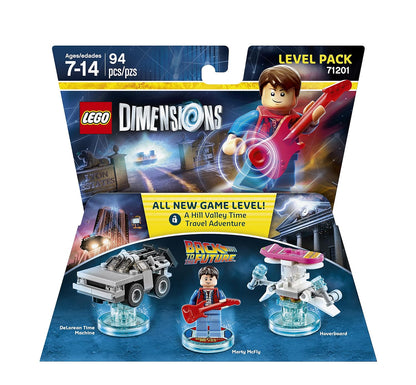 Buildable minifigure on a toy tag with small rebuildable brick vehicles – view 3