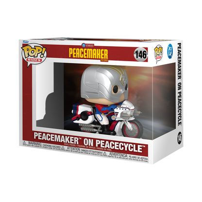 Funko Pop! Rides Peacemaker on Peacecycle Vinyl Figure Vehicle Set, 4-Inch - View 2