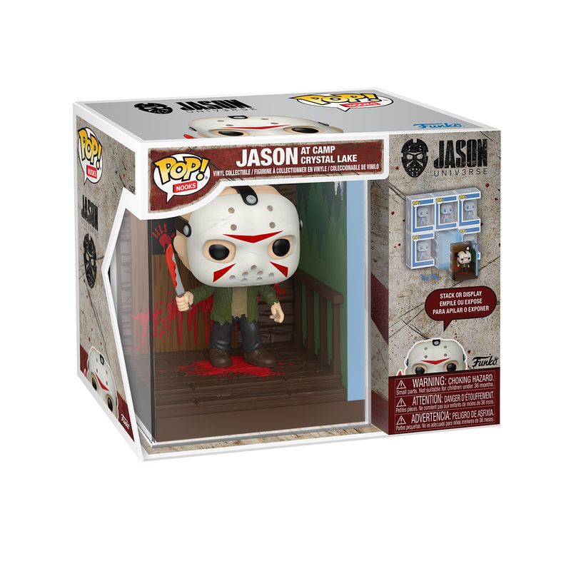 Funko Pop! Nooks Jason at Camp Crystal Lake Vinyl Figure Diorama Set - View 2