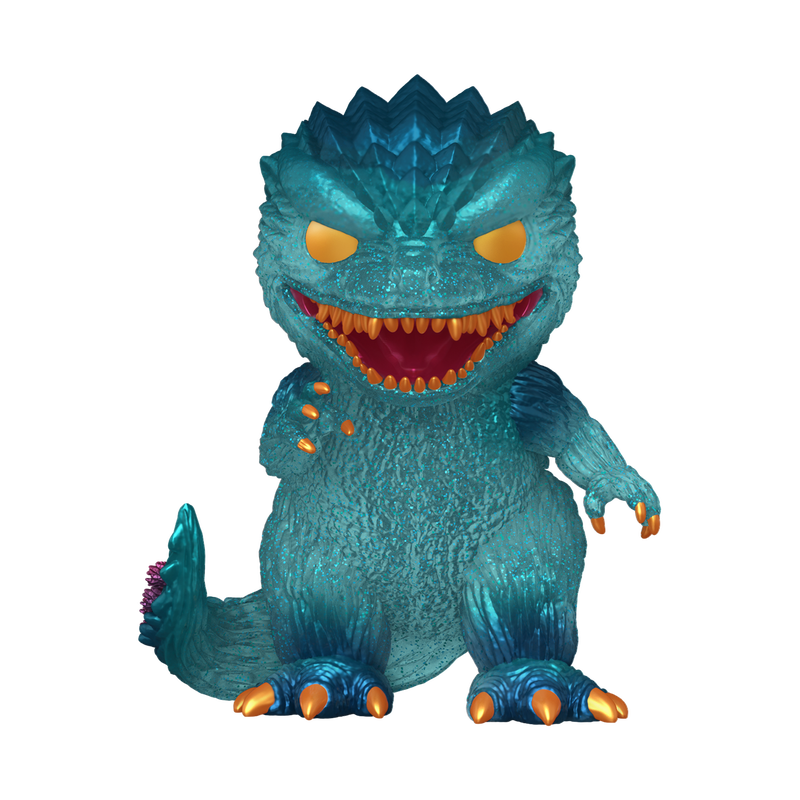 Funko Pop! Godzilla Glitter with Pop! Protector Vinyl Figure, 4.5-Inch