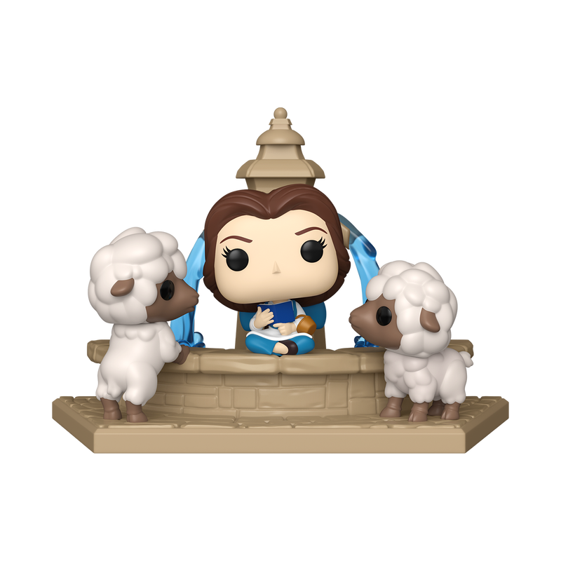 Funko Pop! Moment Belle at Fountain Vinyl Figure Set, 6-Inch Collectible