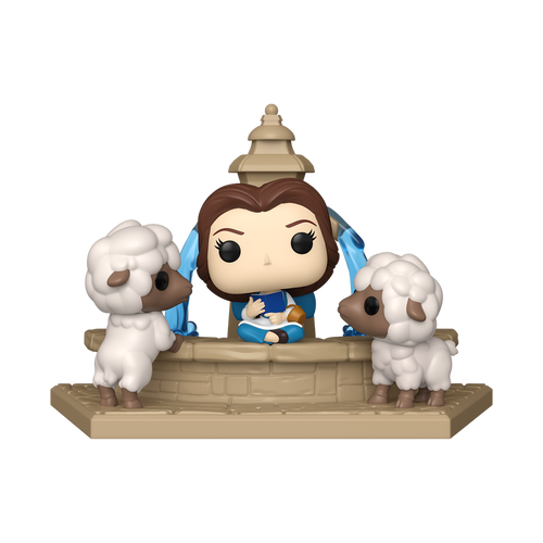 Funko Pop! Moment Belle at Fountain Vinyl Figure Set, 6-Inch Collectible