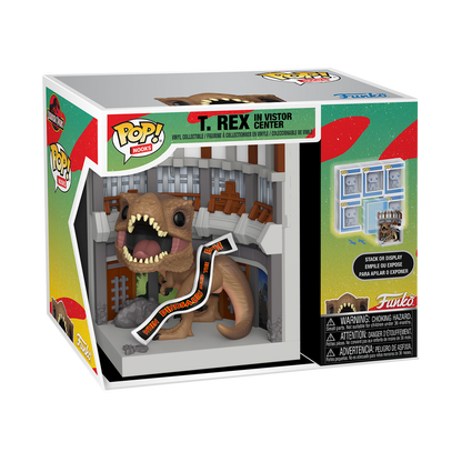 Funko Pop! Nooks T. Rex in Visitor Center Vinyl Figure Diorama Set - View 2