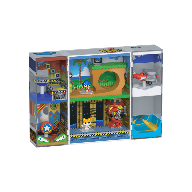 Funko Bitty Pop! Bitty Box Sonic 2 Diorama Set, Miniature Display Box