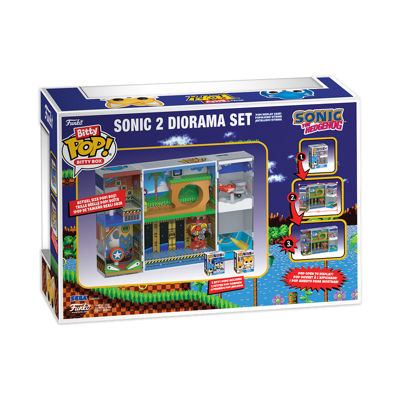 Funko Bitty Pop! Bitty Box Sonic 2 Diorama Set, Miniature Display Box - View 3