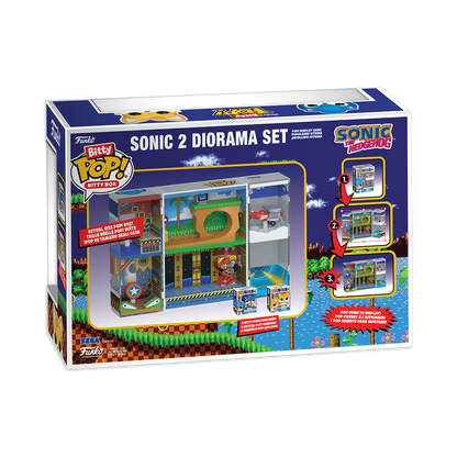 Funko Bitty Pop! Bitty Box Sonic 2 Diorama Set, Miniature Display Box - View 3