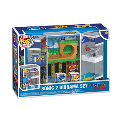 Funko Bitty Pop! Bitty Box Sonic 2 Diorama Set, Miniature Display Box - View 2