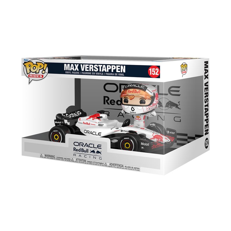 Funko Pop! Rides Super Deluxe Max Verstappen Vinyl Figure Set, 5.5-Inch Racing - View 2