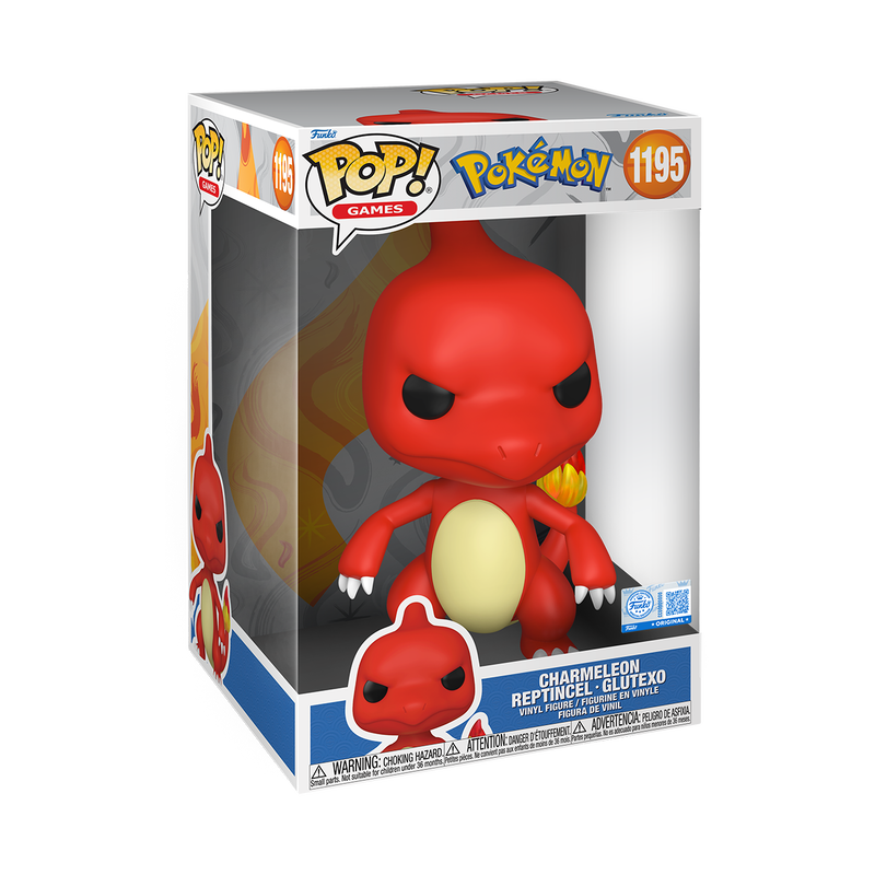 Funko Pop! Jumbo Charmeleon Vinyl Figure, 10-Inch Collectible Figure - View 2