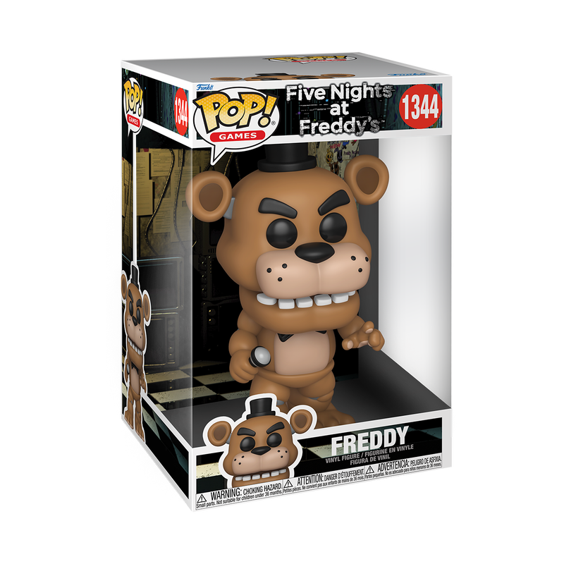 Funko Pop! Jumbo Freddy Fazbear Vinyl Figure, 10-Inch Collectible Figure - View 2