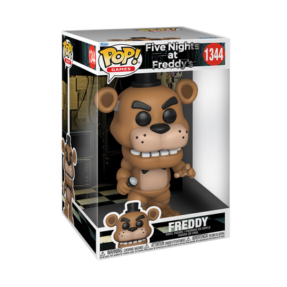 Funko Pop! Jumbo Freddy Fazbear Vinyl Figure, 10-Inch Collectible Figure - View 2