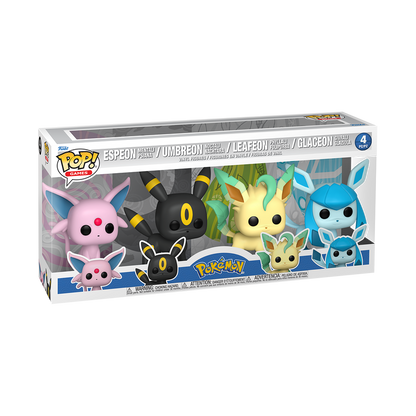 Funko Pop! Eevee Elemental Evolutions 4-Pack Vinyl Figure Set, 4-Inch - View 2