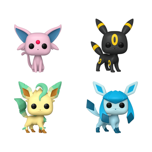 Funko Pop! Eevee Elemental Evolutions 4-Pack Vinyl Figure Set, 4-Inch