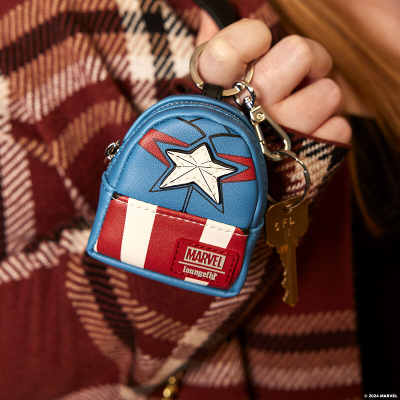 Loungefly Marvel Avengers Cosplay Mystery Mini Backpack Keychain Charm - View 4