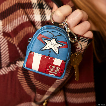 Loungefly Marvel Avengers Cosplay Mystery Mini Backpack Keychain Charm - View 4