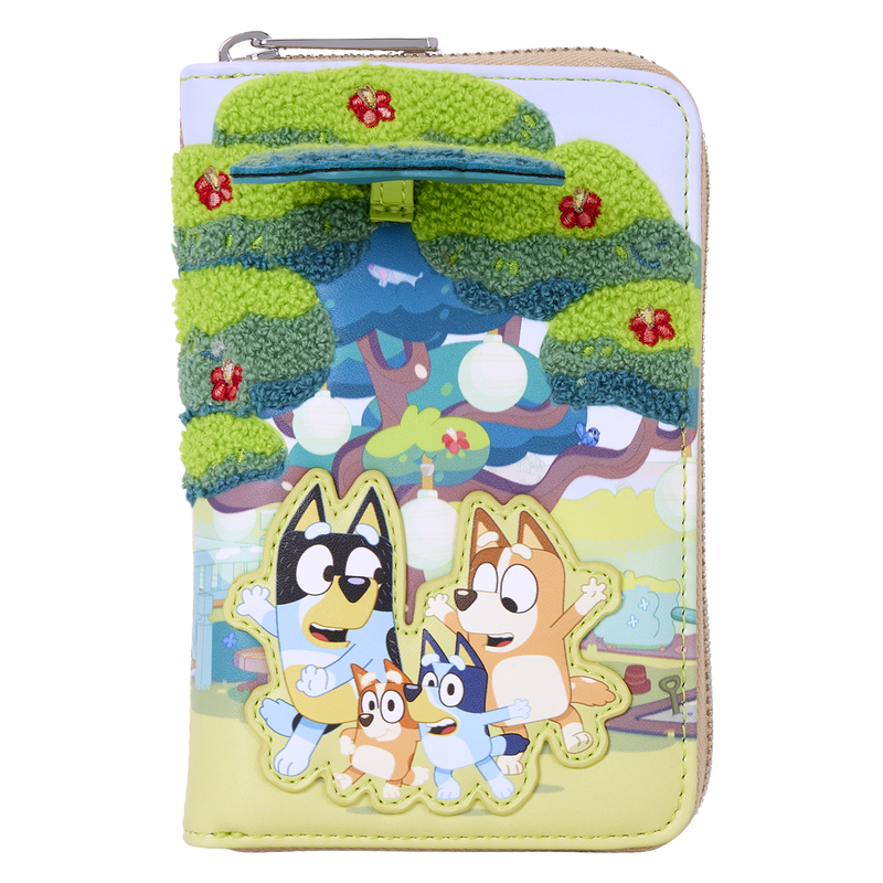 Loungefly Bluey's Backyard Zip-Around Wallet, Themed Accessory - View 3