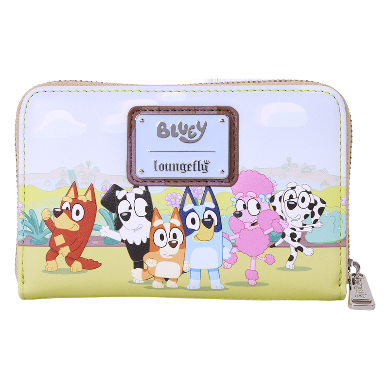 Loungefly Bluey's Backyard Zip-Around Wallet, Themed Accessory - View 5