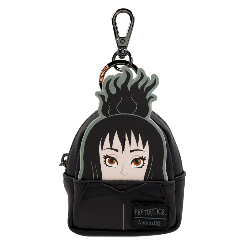 Loungefly Beetlejuice Exclusive Cosplay Mystery Mini Backpack Keychain Charm - View 4