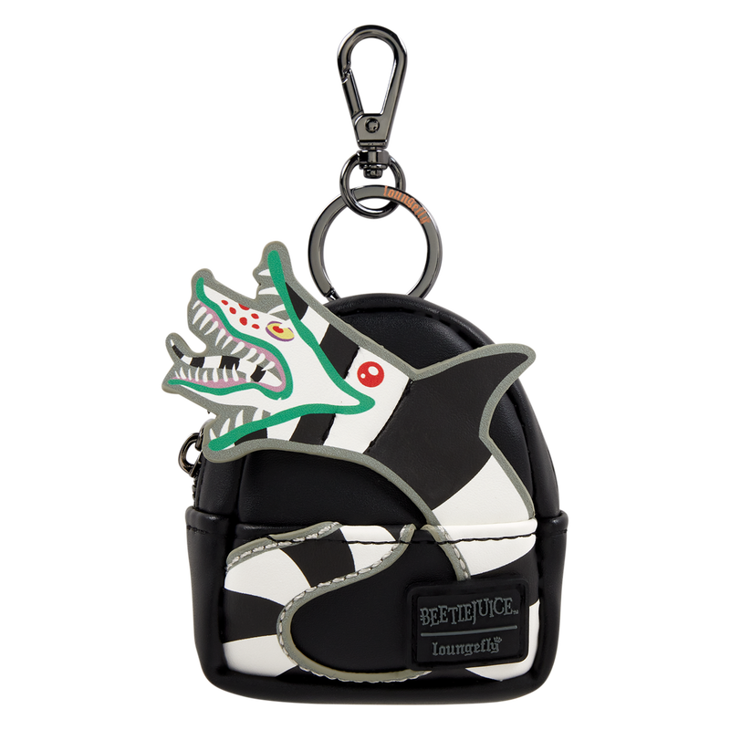 Loungefly Beetlejuice Exclusive Cosplay Mystery Mini Backpack Keychain Charm - View 5