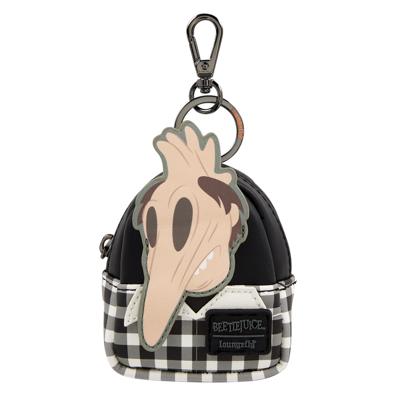 Loungefly Beetlejuice Exclusive Cosplay Mystery Mini Backpack Keychain Charm - View 7