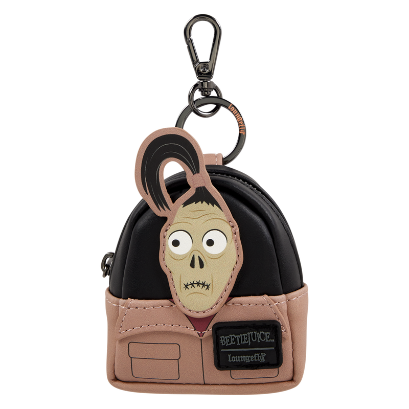 Loungefly Beetlejuice Exclusive Cosplay Mystery Mini Backpack Keychain Charm - View 9