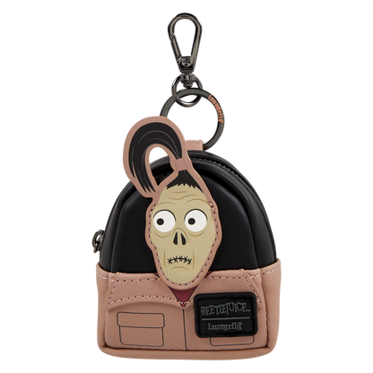 Loungefly Beetlejuice Exclusive Cosplay Mystery Mini Backpack Keychain Charm - View 9