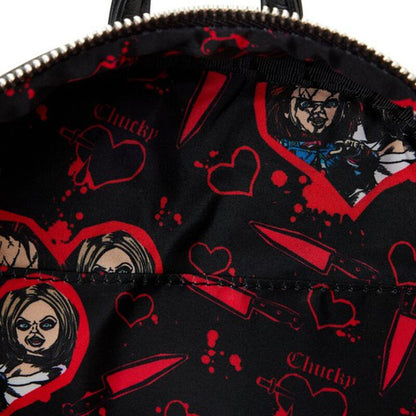 Loungefly Bride of Chucky Cosplay Mini Backpack, Horror Bag - View 6