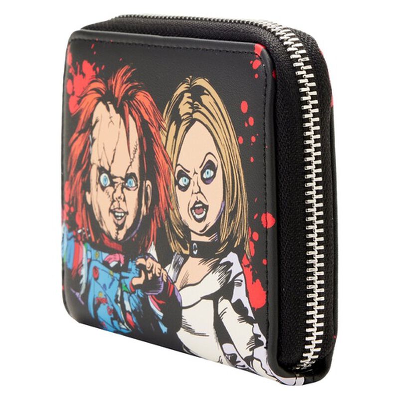 Loungefly Bride of Chucky Zip Around Wallet, Horror Themed Accessory - View 2