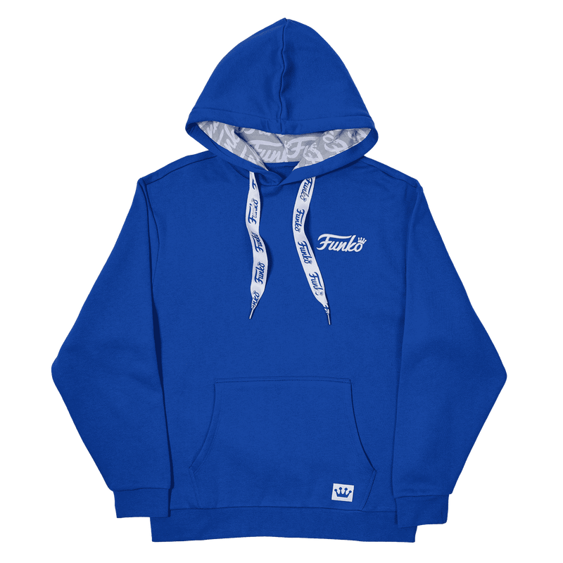 Funko Logo Blue Hoodie, Funko-Branded Pullover Apparel