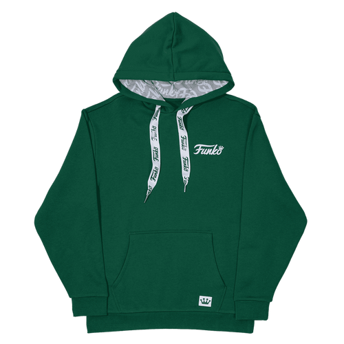 Funko Logo Green Hoodie, Funko-Branded Pullover Apparel