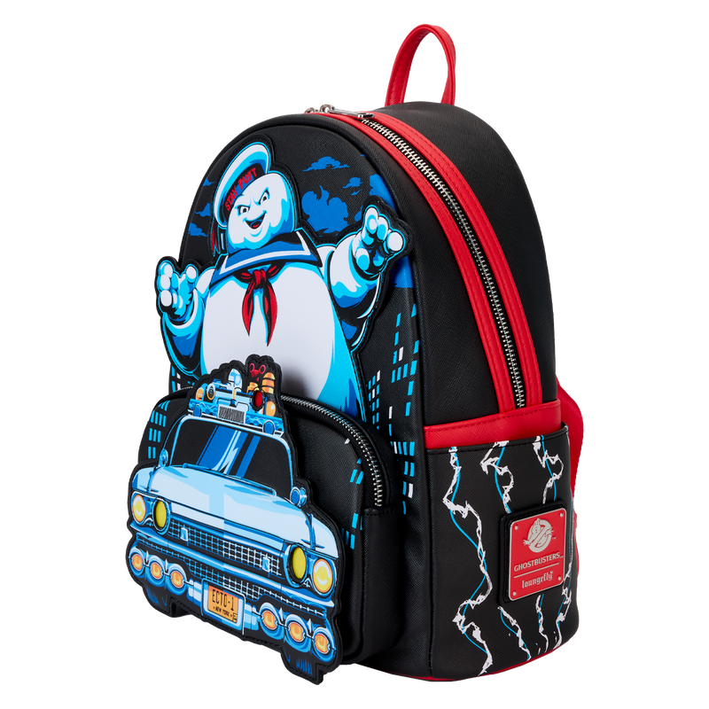 Loungefly Ghostbusters Stay Puft Ecto-1 Light Up Mini Backpack - View 5