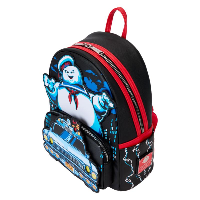 Loungefly Ghostbusters Stay Puft Ecto-1 Light Up Mini Backpack - View 6