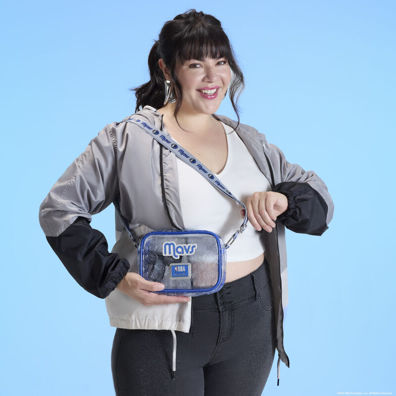 Loungefly NBA Dallas Mavericks Clear Crossbody Stadium Bag - View 2