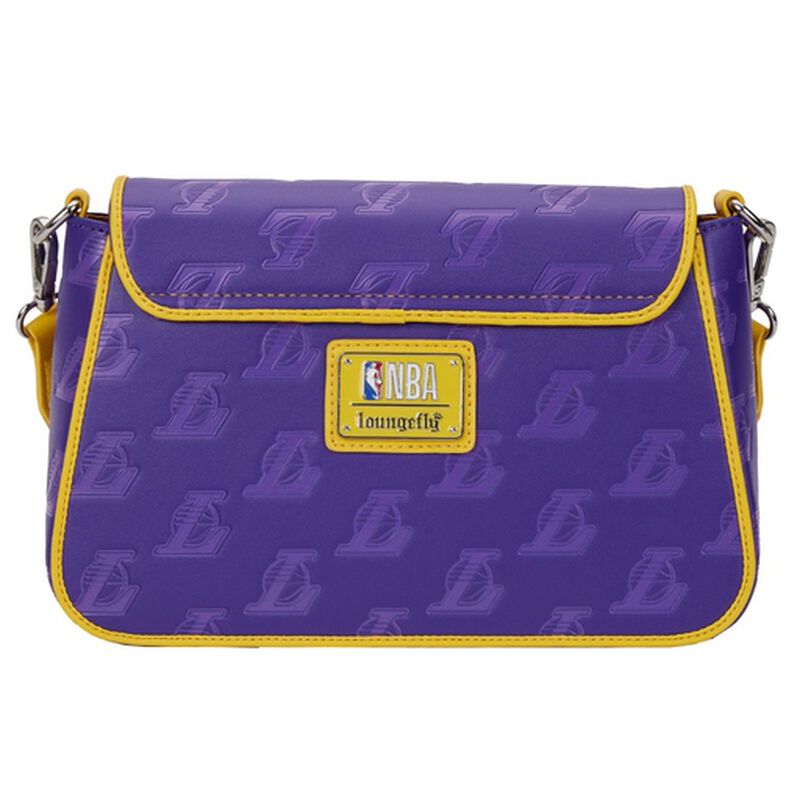 Loungefly NBA Los Angeles Lakers Logo Crossbody Bag, Team Themed Bag - View 4