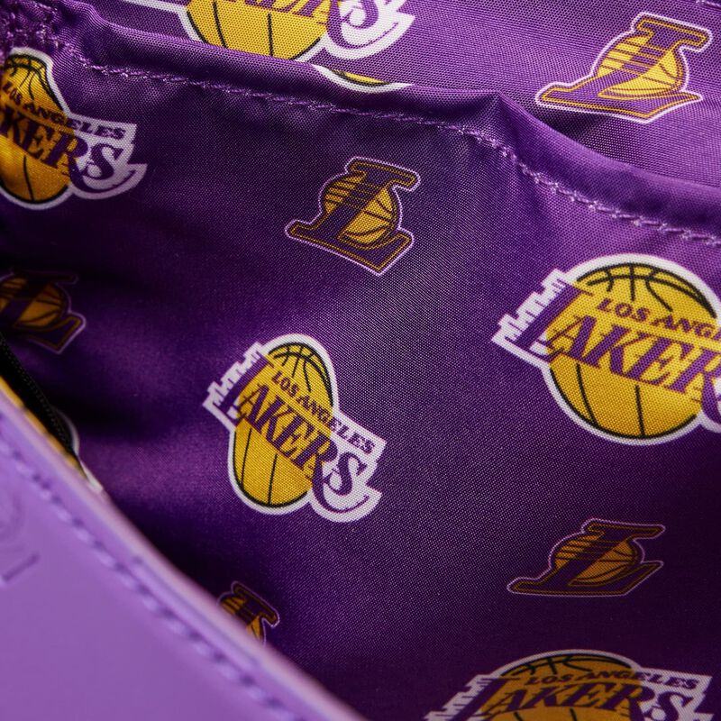 Loungefly NBA Los Angeles Lakers Patch Icons Crossbody Bag - View 7