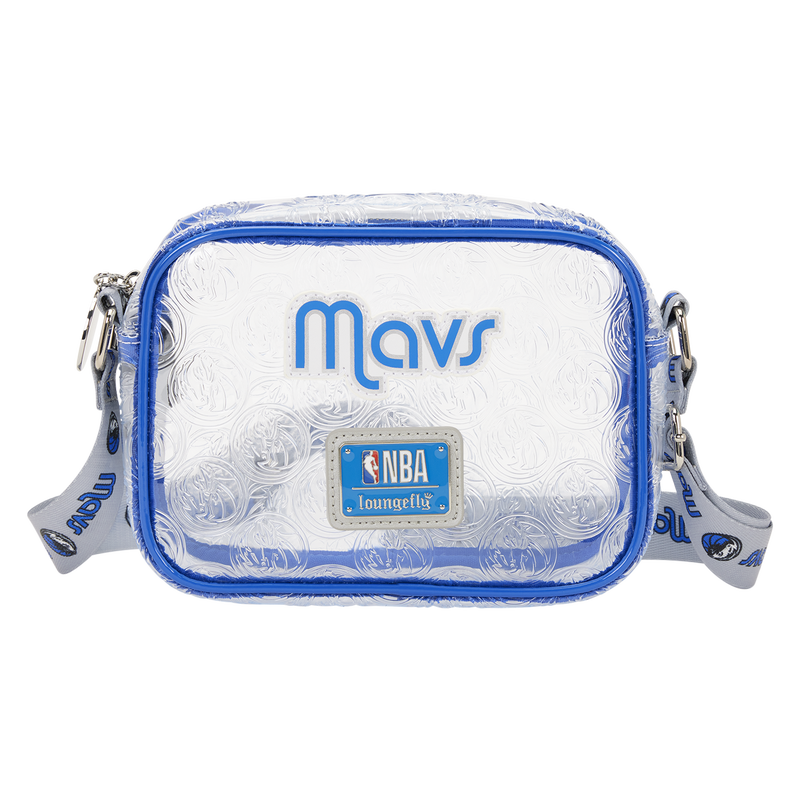 Loungefly NBA Dallas Mavericks Clear Crossbody Stadium Bag