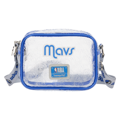 Loungefly NBA Dallas Mavericks Clear Crossbody Stadium Bag