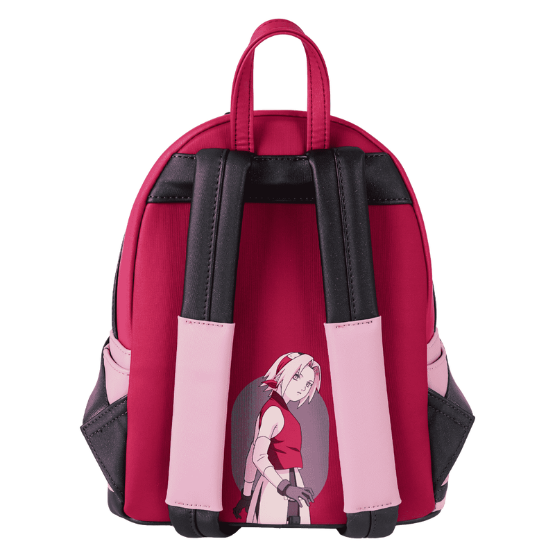 Loungefly Naruto Sakura Cosplay Mini Backpack, Anime Themed Bag - View 5