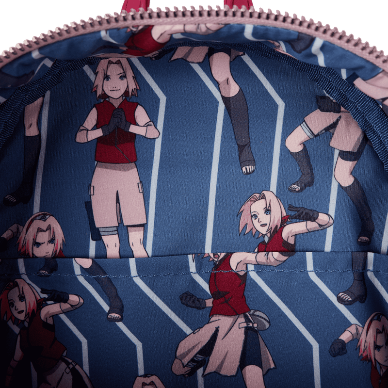 Loungefly Naruto Sakura Cosplay Mini Backpack, Anime Themed Bag - View 7