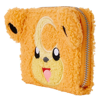 Loungefly Pokemon Teddiursa Limited Edition Sherpa Cosplay Zip Around Wallet - View 3